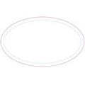 Large Stik-Withit  Stock Die-Cut Oval Notepad w/ 2 Sizes